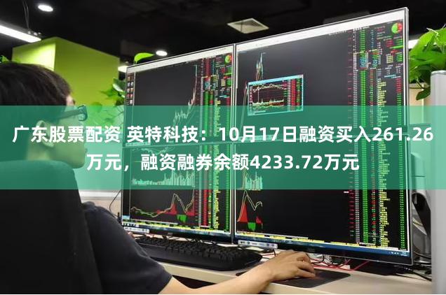 广东股票配资 英特科技：10月17日融资买入261.26万元，融资融券余额4233.72万元