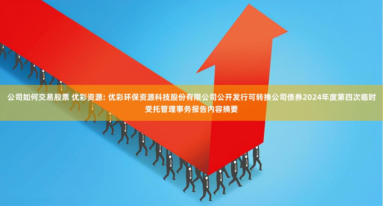 公司如何交易股票 优彩资源: 优彩环保资源科技股份有限公司公开发行可转换公司债券2024年度第四次临时受托管理事务报告内容摘要